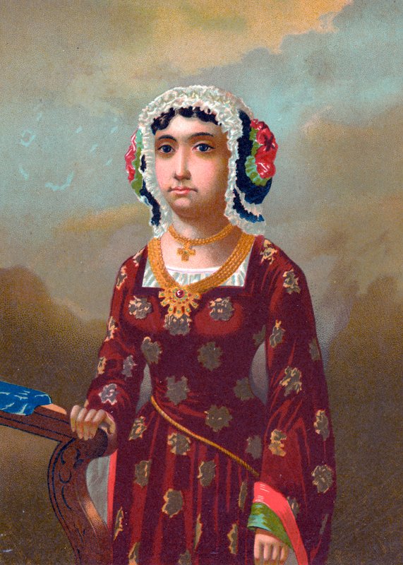 Beatriz Enriquez de Arana, amante de Colombo de Spanish School