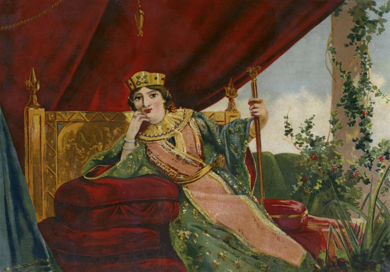 Imperatriz Teodora, esposa do imperador bizantino Justiniano I de Spanish School