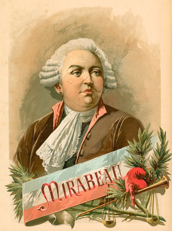 Honoré Gabriel Riqueti, conde de Mirabeau de Spanish School