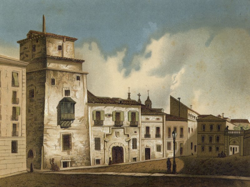 Casa onde Francisco I da França foi preso, Madri, 1525-1526 de Spanish School
