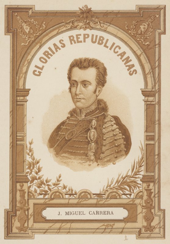 José Miguel Carrera, general e político chileno de Spanish School