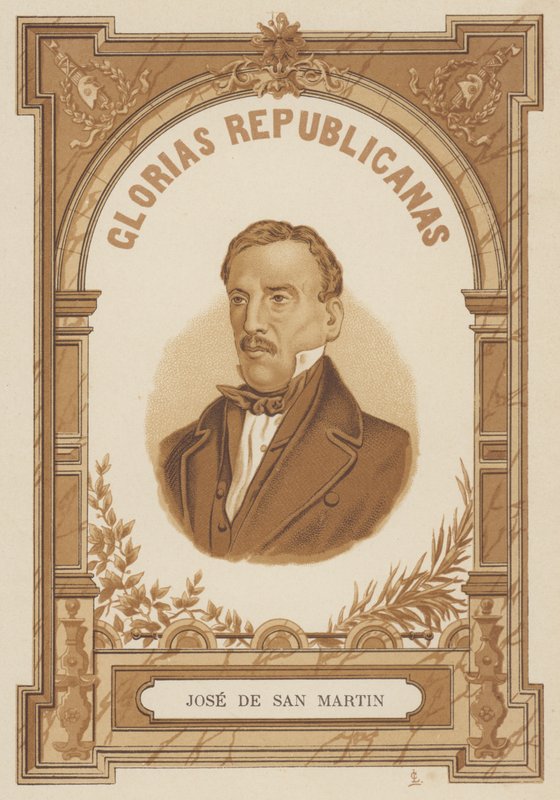José de San Martin, general argentino de Spanish School