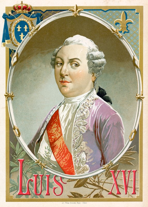 Rei, louis, XVI, de, frança de Spanish School