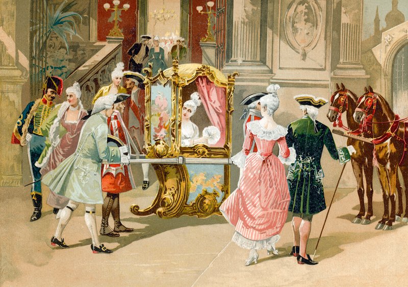 Deixando a ópera na França pré-revolucionária de Spanish School