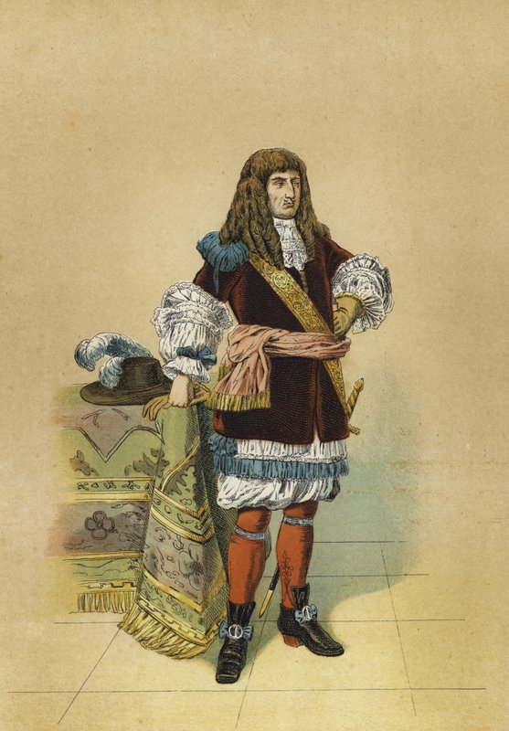 Luís XIV, rei da França, 1680 de Spanish School