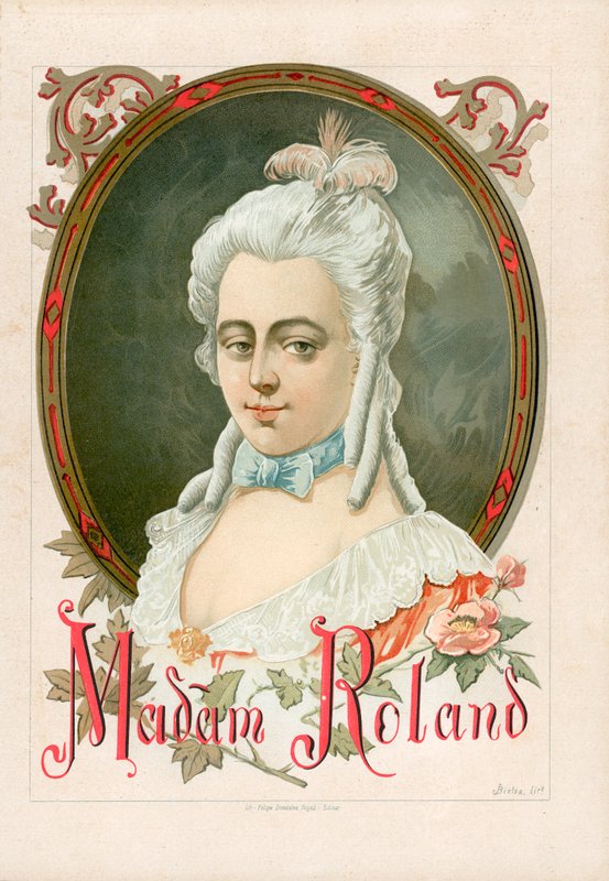 Marie-Jeanne Roland, mais conhecida simplesmente como Madame Roland de Spanish School