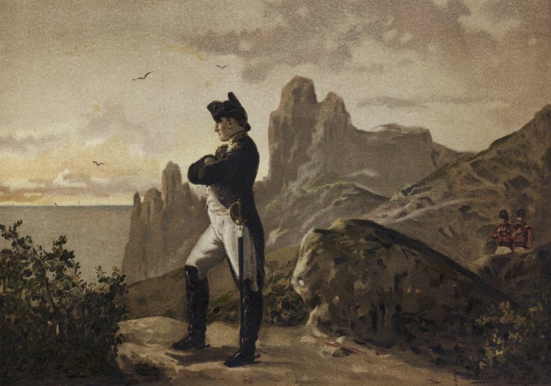 Napoleão no exílio em Santa Helena, 1815-1821 de Spanish School