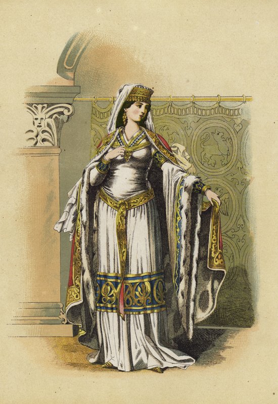 Nobre da época do imperador Frederico Barbarossa, segunda metade do século XII de Spanish School