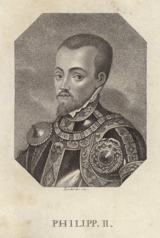 Filipe II, rei da Espanha de Spanish School