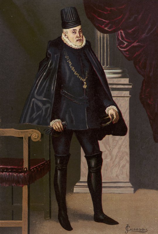 Filipe II, rei da Espanha de Spanish School