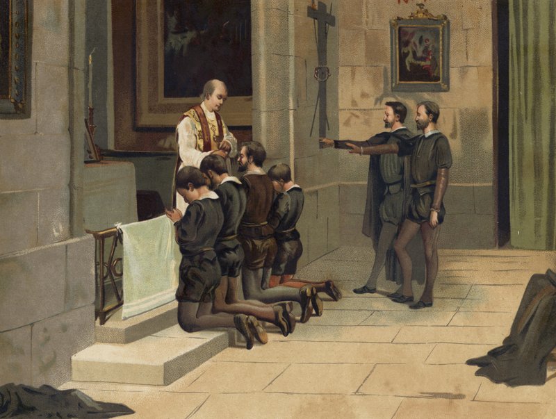 Santo Inácio de Loyola, fundador dos jesuítas de Spanish School