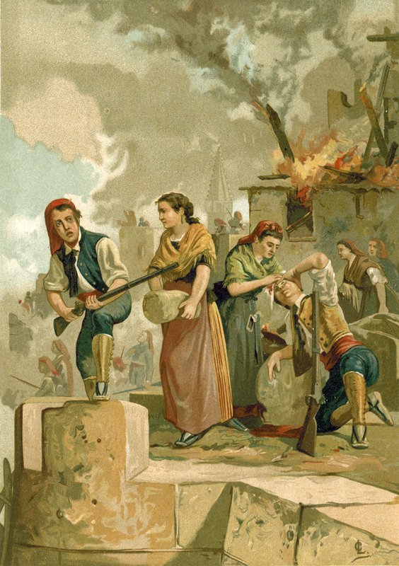 Os defensores de Gerona de Spanish School