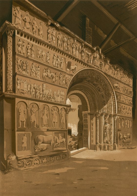 Arco triunfal de Santa Maria de Ripoll de Spanish School