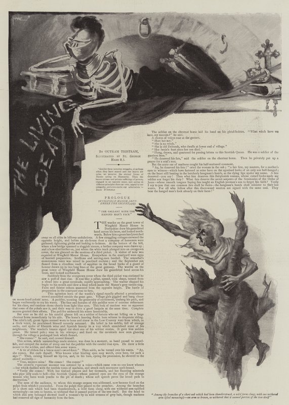 Ilustração para os mortos-vivos, por Outram Tristram de St. George Hare