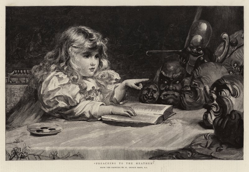 Pregando ao pagão de St. George Hare