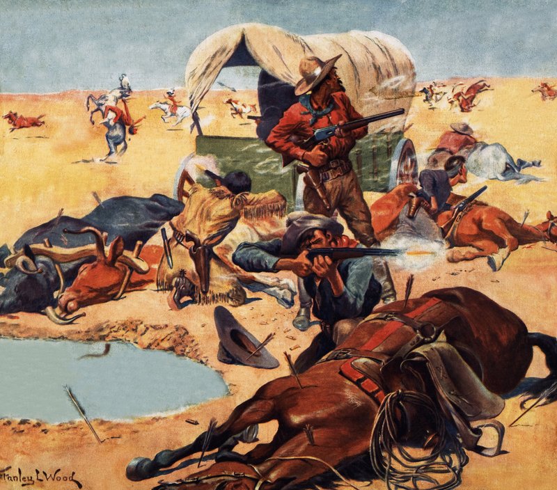 Cowboys e índios de Stanley L. Wood