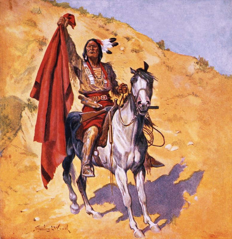 O cobertor indiano de Stanley L. Wood