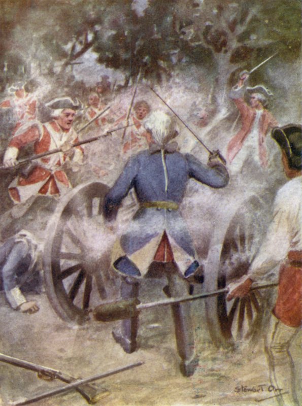Atacando as armas francesas em Kaveripak de Stewart Orr
