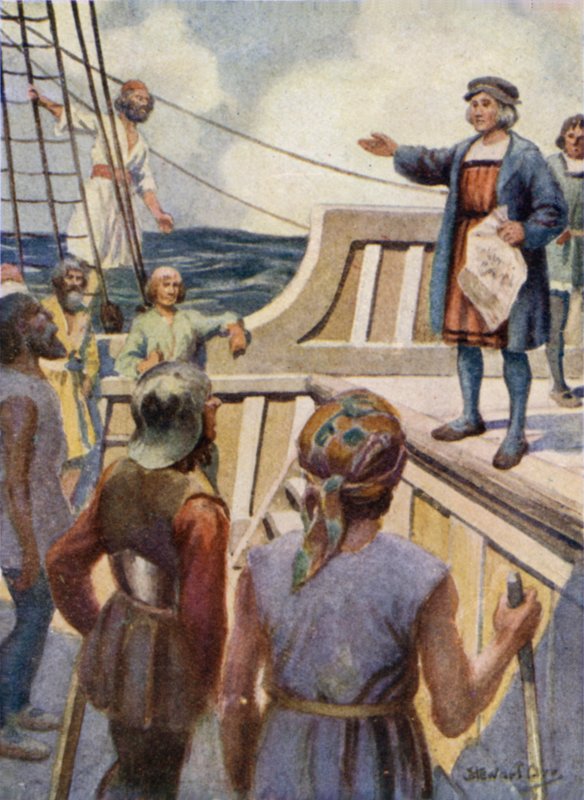 Columbus abordar as Mutineers de Stewart Orr