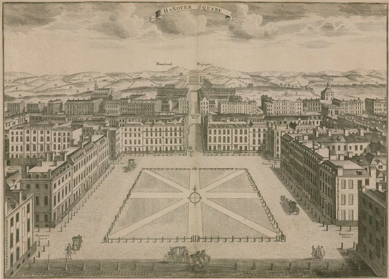 Praça de Hanover, Londres de Sutton Nicholls