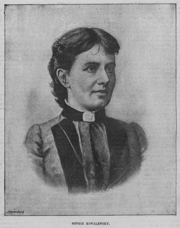 Sophie Kovalevsky (foto a p/b) de Swedish Photographer