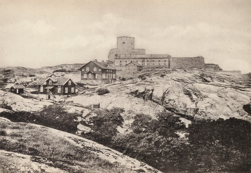 Suécia / Suécia: Bohuslan, Marstrand, Karlstens Fastning (foto p/b) de Swedish Photographer