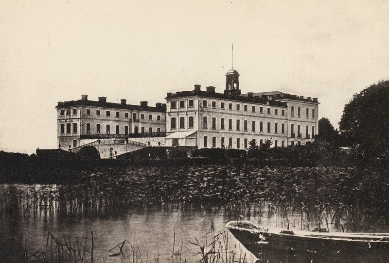 Suécia / Suécia: Sodermanland, Castelo de Tullgarns (foto p/b) de Swedish Photographer