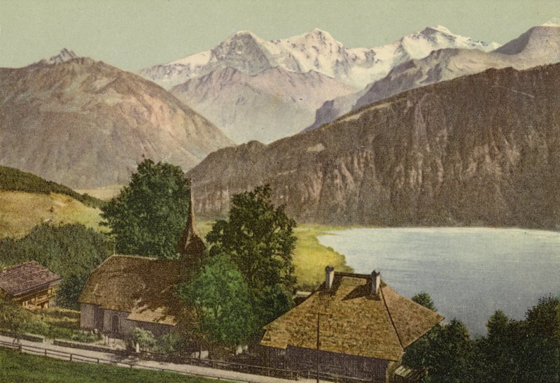 Berner Oberland: Beatenberg (foto a cores) de Swiss Photographer