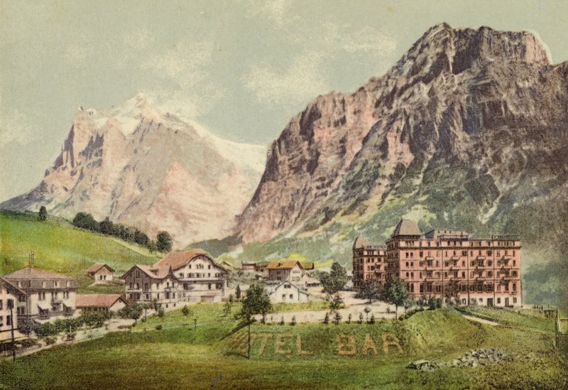 Berner Oberland: Grindelwald (foto colorida) de Swiss Photographer