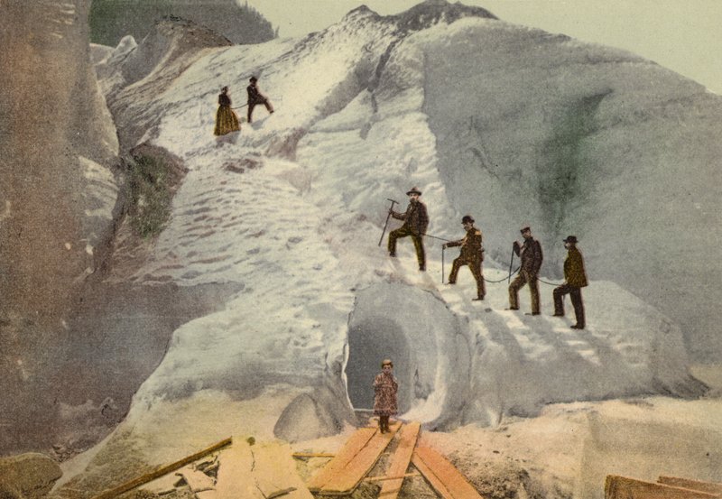 Bernese Oberland: Grindelwald, Geleira Inferior (foto colorida) de Swiss Photographer