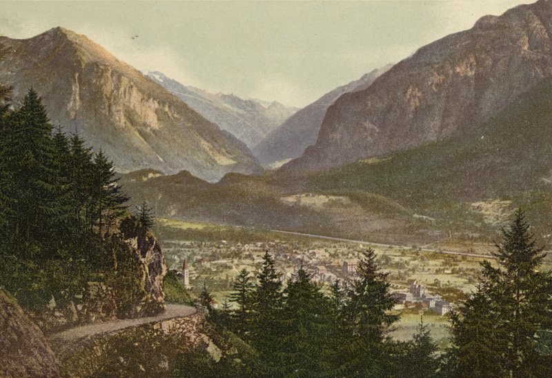 Bernese Oberland: Meiringen (foto colorida) de Swiss Photographer