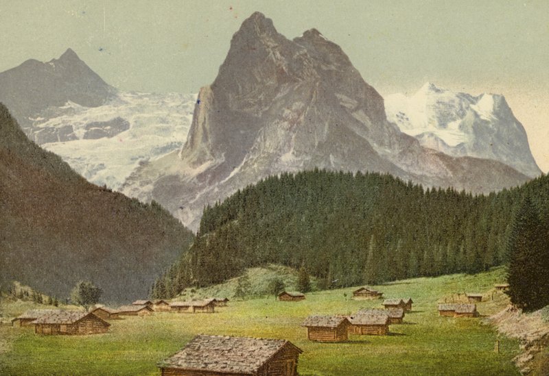 Berner Oberland: Rosenlaui (foto colorida) de Swiss Photographer