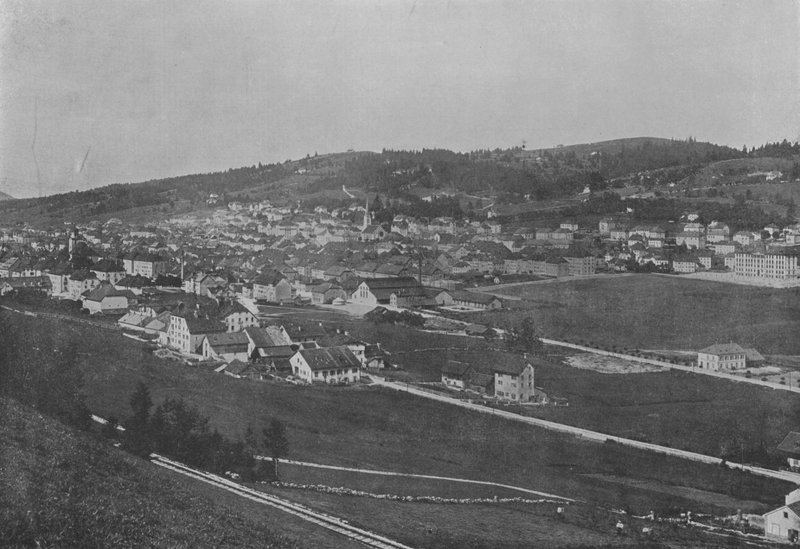 Chaux-de-Fonds (foto a p/b) de Swiss Photographer