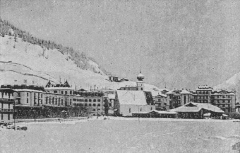 Davos-Dorf (foto a p/b) de Swiss Photographer