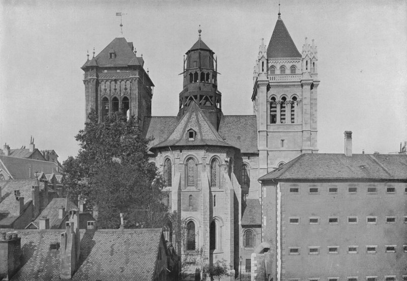 Geneve, Les Tours de Saint-Pierre (foto a p/b) de Swiss Photographer