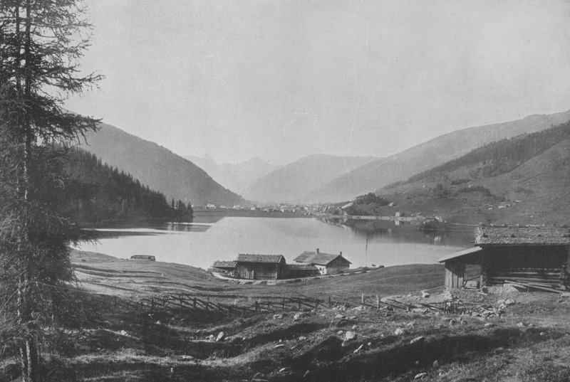 Lago Davos (foto a p/b) de Swiss Photographer