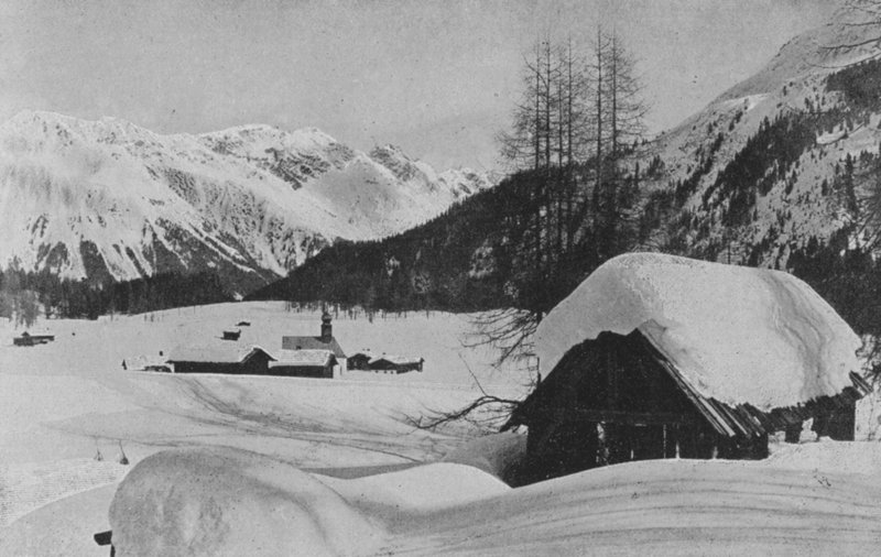 Laret pres Davos (foto a p/b) de Swiss Photographer