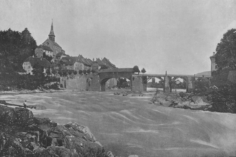Laufenbourg (foto a p/b) de Swiss Photographer