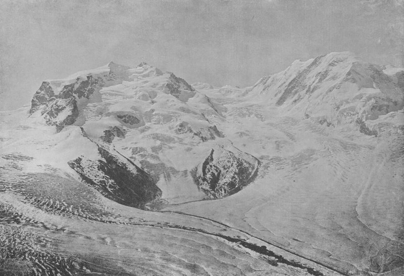 Monte Rose (foto a p/b) de Swiss Photographer
