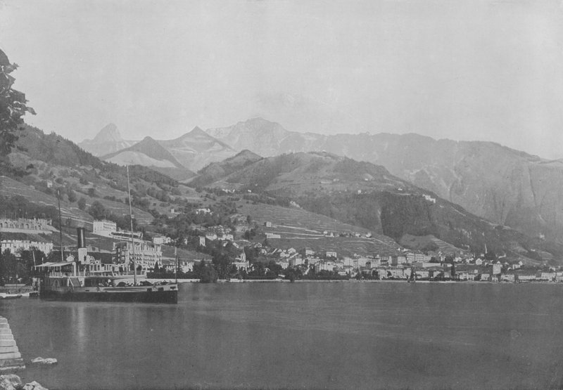 Vernex, Montreux (foto a p/b) de Swiss Photographer