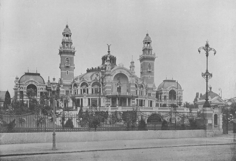Zurique, La "Tonhalle," Casino (foto a p/b) de Swiss Photographer