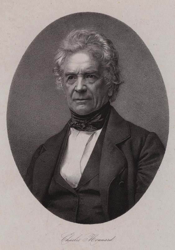 Charles Monnard, historiador suíço (gravura) de Swiss School