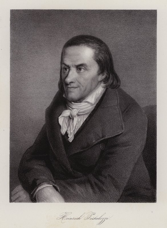 Johann Heinrich Pestalozzi, reformador educacional suíço (gravura) de Swiss School