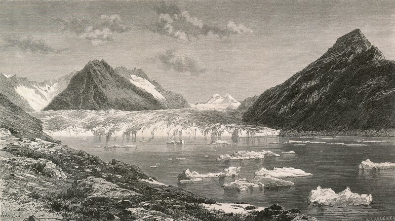 A Geleira Aletsch e o Lago Marjelen de Swiss School