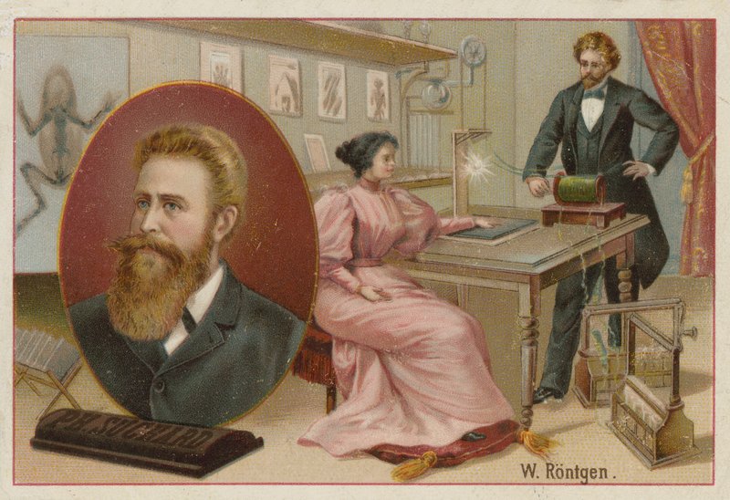 Wilhelm Roentgen, físico alemão de Swiss School