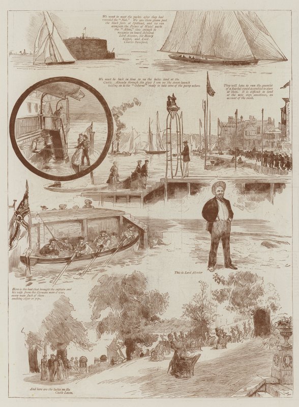 Semana da Corrida de Cowes de Sydney Prior Hall