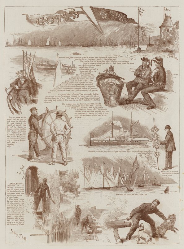 Semana da Corrida de Cowes de Sydney Prior Hall