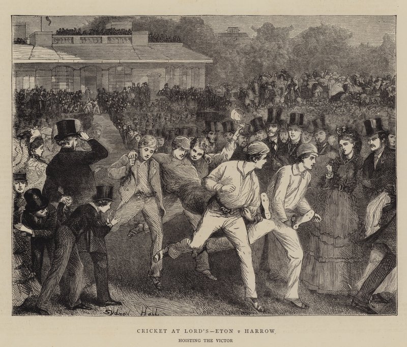 Críquete no Lord&39;s, Eton v Harrow de Sydney Prior Hall