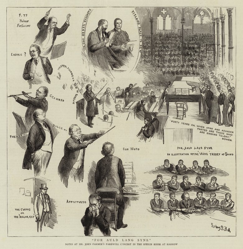 Para Auld Lang Syne de Sydney Prior Hall