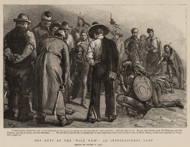 Off Duty no Wild West, um jogo internacional de Sydney Prior Hall